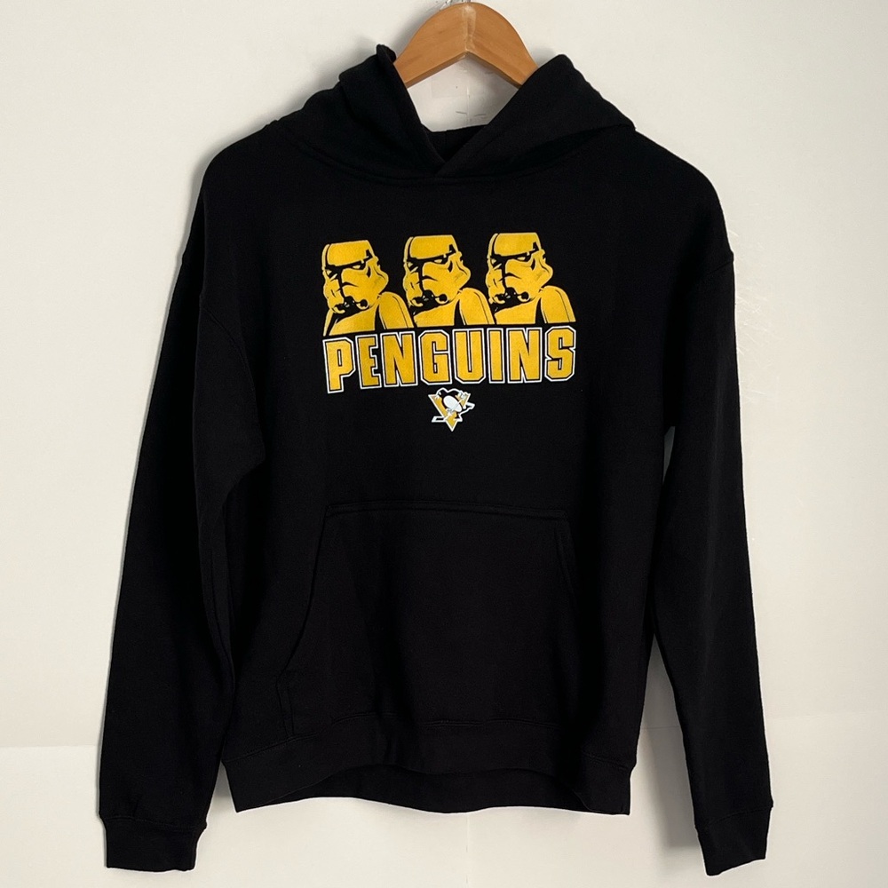 Kids Pittsburgh Penguins Star Wars Collab Hoodie Size XL